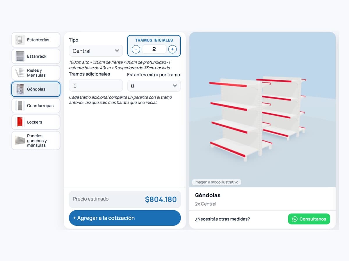 Configurá tu producto a medida, online