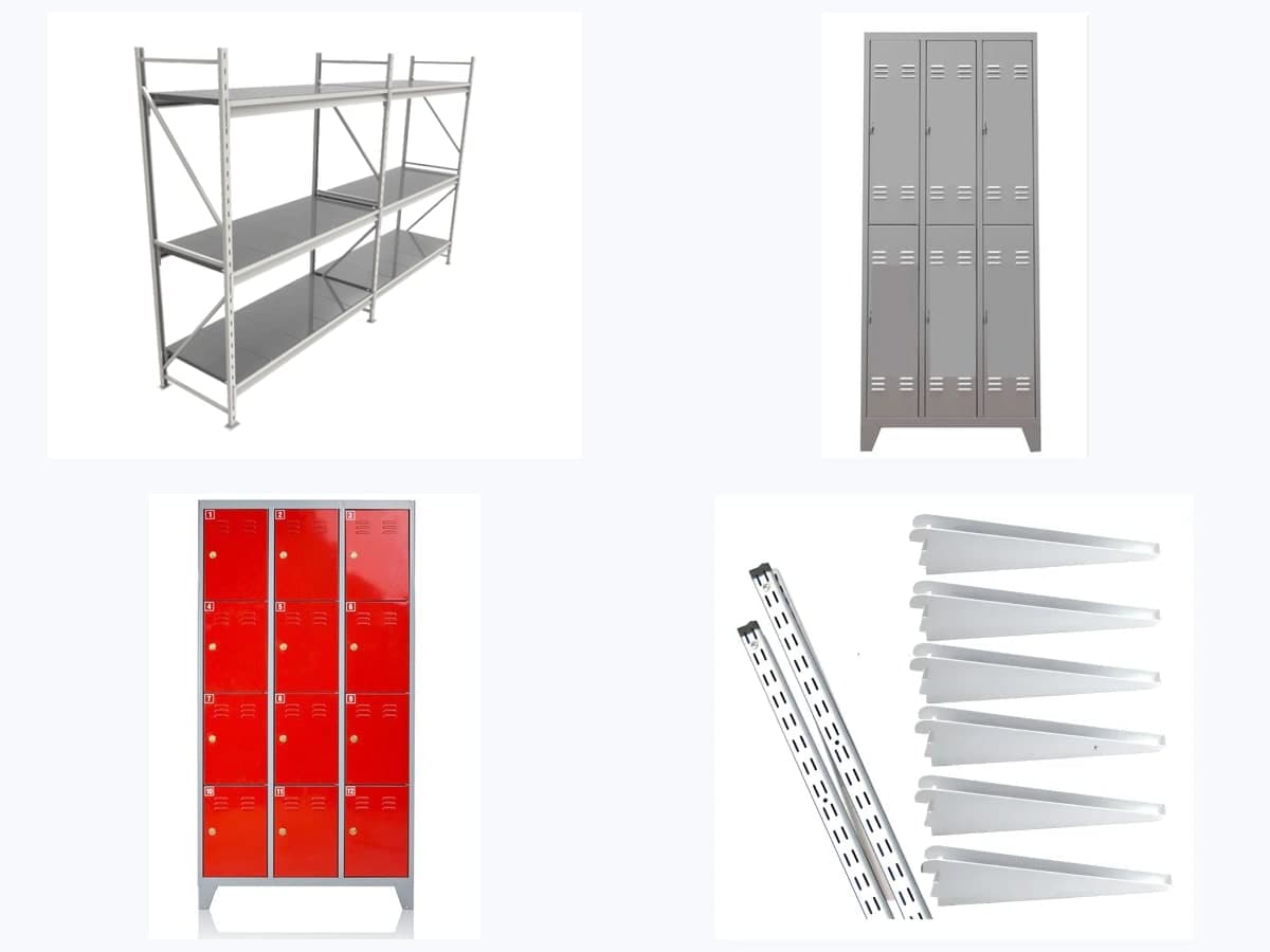 Estanrack, guardarropas, lockers y más